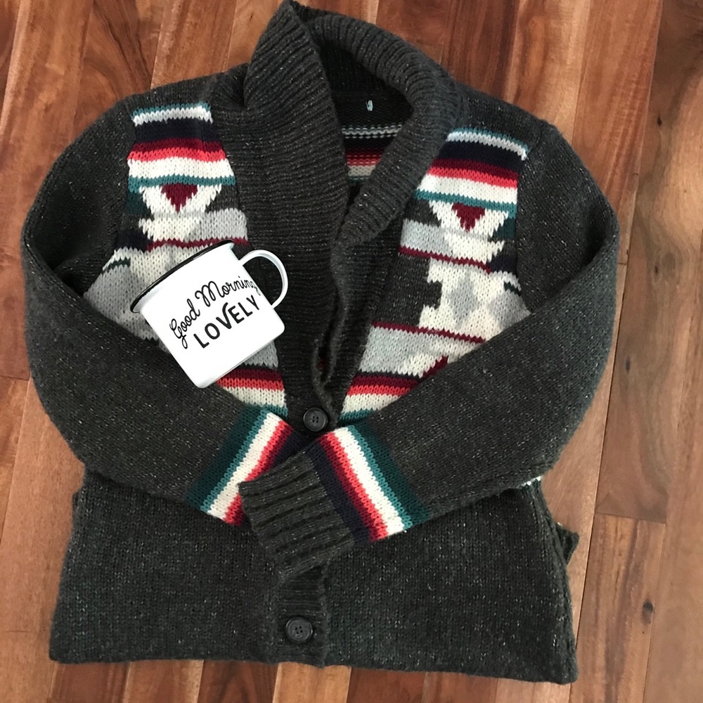 Aztec Cardigan sweater